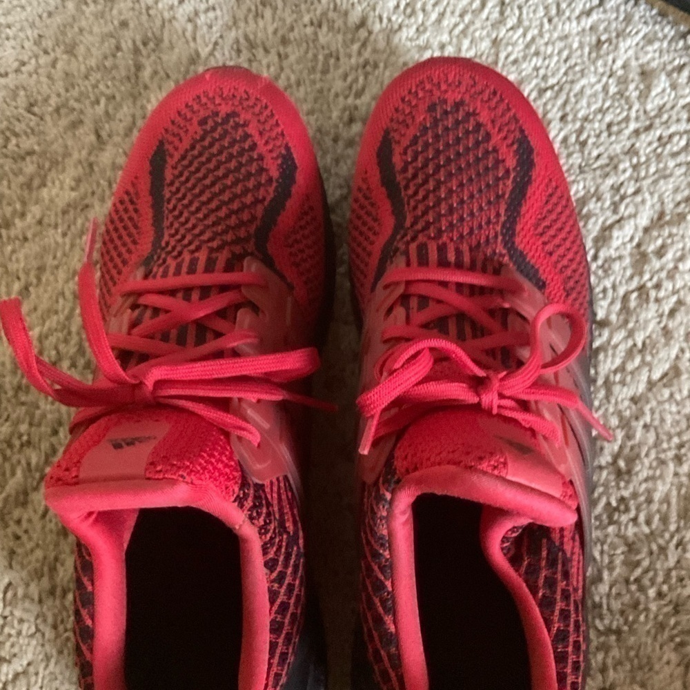 Size 11.5 adidas UltraBoost 5.0 DNA Scarlet Black 2021 - Picture 3 of 9